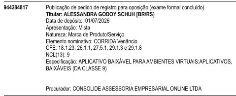 CORRIDA Venâncio