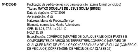 Mayko Automóveis