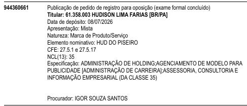 HUD DO PISEIRO