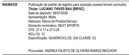 NEXT SPORTS