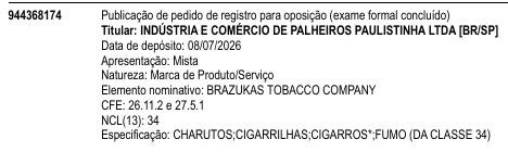 BRAZUKAS TOBACCO COMPANY