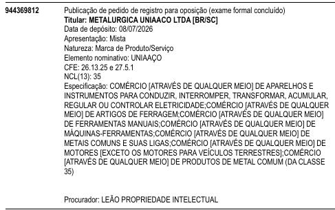 UNIAAÇO