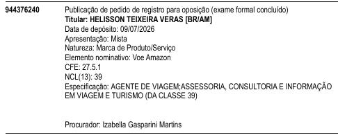 Voe Amazon