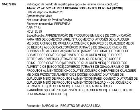 PRESENTIÁ