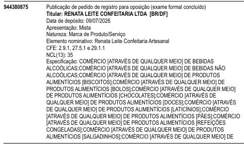 Renata Leite Confeitaria Artesanal
