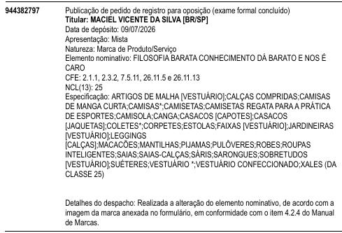 FILOSOFIA BARATA CONHECIMENTO DÁ BARATO E NOS É CARO