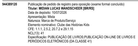 Clube das Histórias Kids