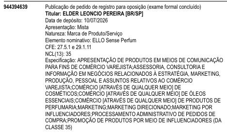 ELLO Sense Perfum