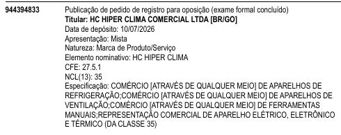 HC HIPER CLIMA