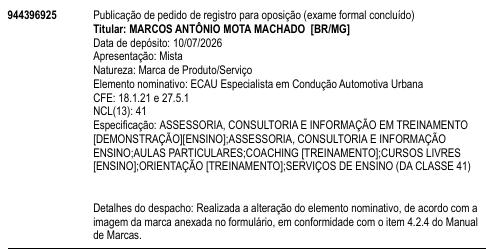 ECAU Especialista em Condução Automotiva Urbana