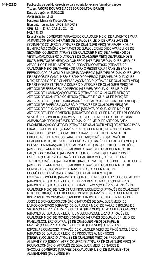 VRGB IMPORTS