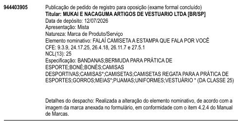 FALAÍ CAMISETA A ESTAMPA QUE FALA POR VOCÊ