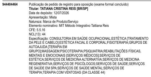MIT Método Integrativo Tattiana Reis