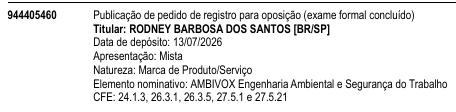 AMBIVOX Engenharia Ambiental e Segurança do Trabalho