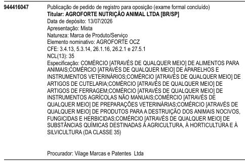 AGROFORTE OCZ