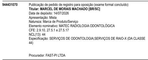 MATEC RADIOLOGIA ODONTOLÓGICA