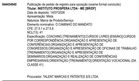 O CAMINHO DO MANDATO
