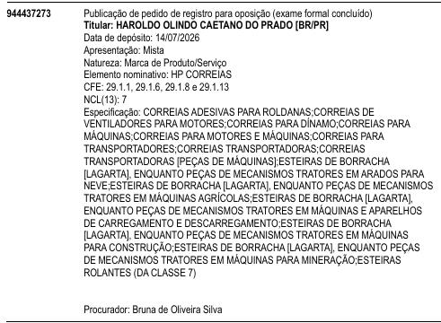 HP CORREIAS