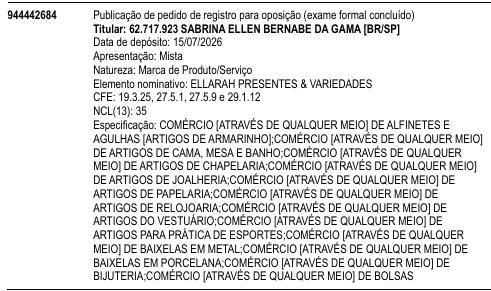 ELLARAH PRESENTES & VARIEDADES