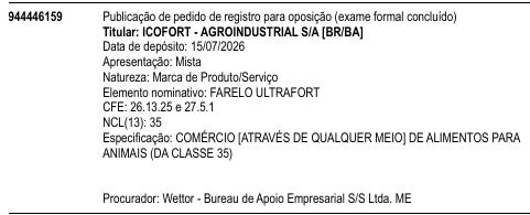FARELO ULTRAFORT