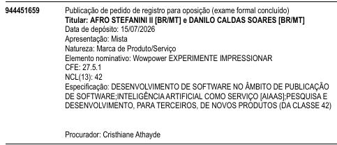 Wowpower EXPERIMENTE IMPRESSIONAR