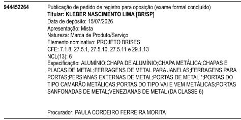 PROJETO BRISES