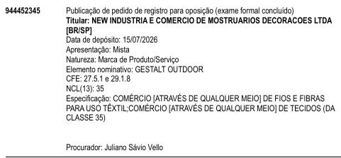 GESTALT OUTDOOR