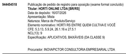 HORTI RS ENTRE QUEM CULTIVA E VOCÊ