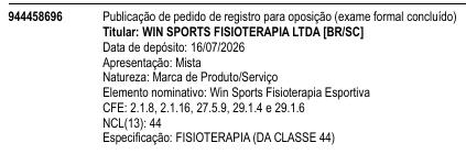 Win Sports Fisioterapia Esportiva