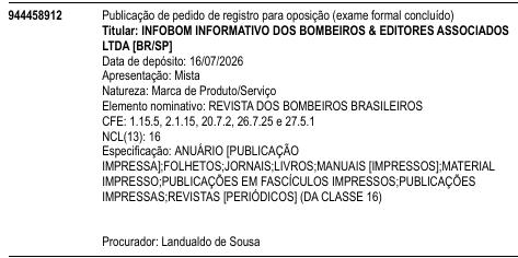 REVISTA DOS BOMBEIROS BRASILEIROS