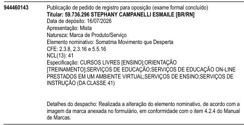 Somatma Movimento que Desperta