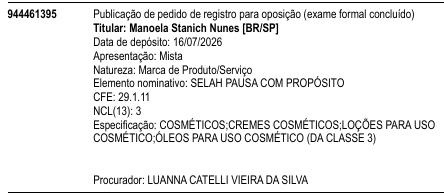 SELAH PAUSA COM PROPÓSITO