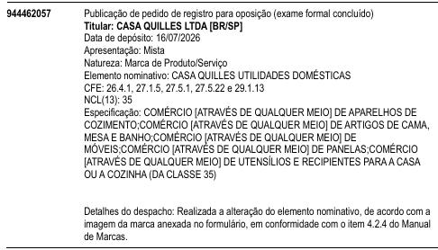 CASA QUILLES UTILIDADES DOMÉSTICAS