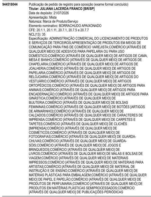 BORRACHUDO APAIXONADO