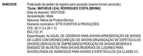 S7TE EVENTOS & PRODUÇÕES