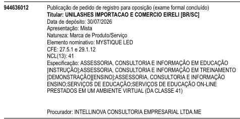 MYSTIQUE LED