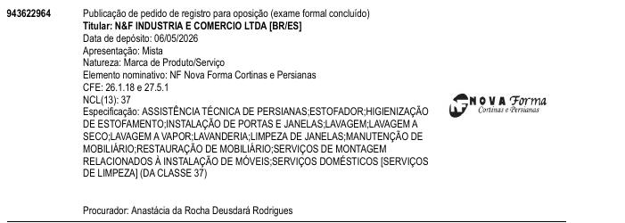 NF Nova Forma Cortinas e Persianas