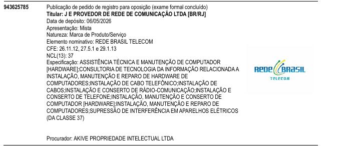 REDE BRASIL TELECOM