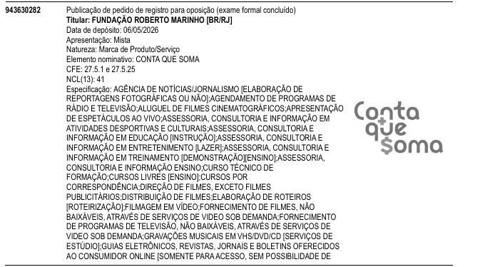 CONTA QUE SOMA