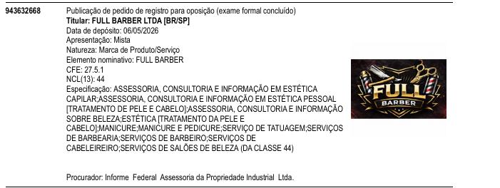 FULL BARBER