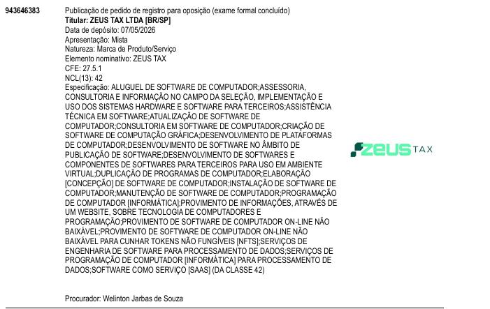 ZEUS TAX