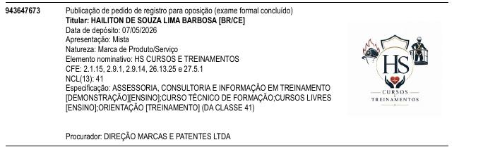 HS CURSOS E TREINAMENTOS