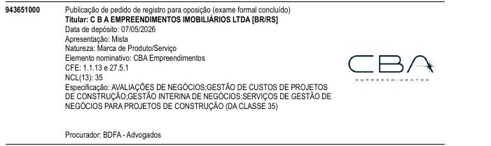 CBA Empreendimentos