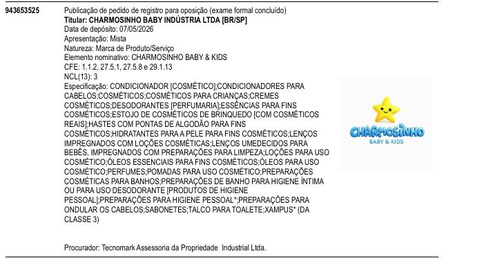CHARMOSINHO BABY & KIDS