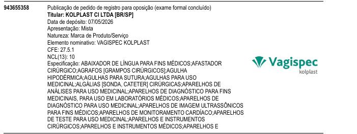 VAGISPEC KOLPLAST