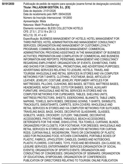 BLESS COLLECTION HOTELS
