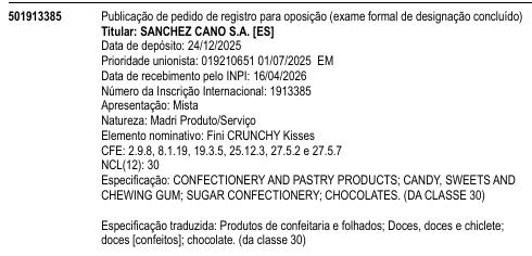 Fini CRUNCHY Kisses