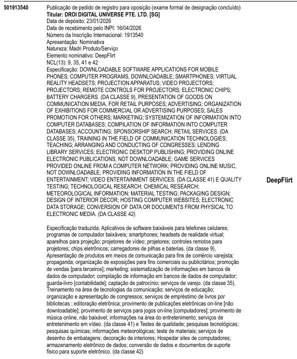 DeepFlirt