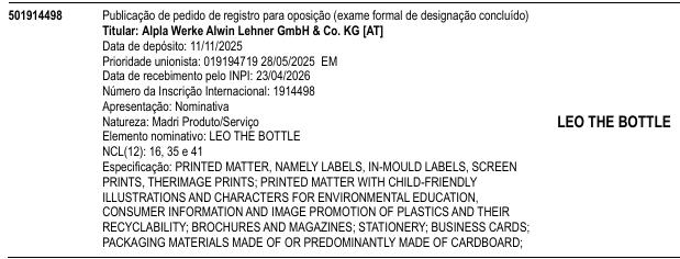 LEO THE BOTTLE