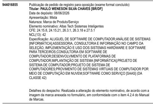 Atlas Tech Sistemas Inteligentes